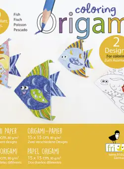 Set origami - Coloring Origami - Fish | Fridolin