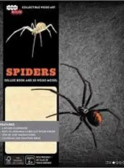 Spiders Deluxe Book and Model Set