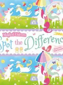 The Magical Unicorn Spot the Difference Activity Book
