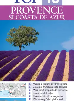 Top 10. Provence și Coasta de Azur. Ghiduri turistice vizuale