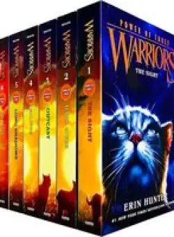 Warriors Cat Power of Three Book 1-6 Series 3 Books Collection Set