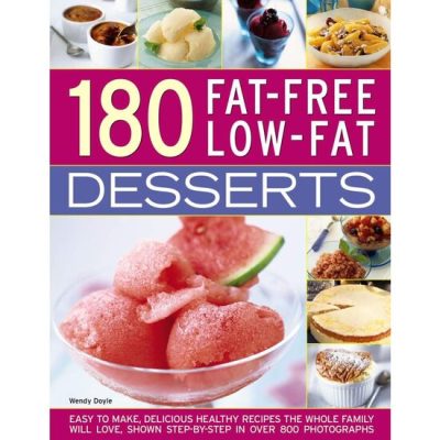 180 FAT-FREE LOW-FAT DESSERTS