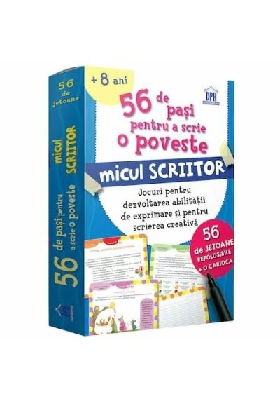 56 de Pasi pentru a scrie o poveste - Micul scriitor