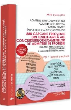888 capcane frecvente din testele-grila ale concursurilor/examenelor de admitere in profesie - Anjie Diana Goh