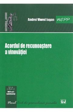 Acordul de recunoastere a vinovatiei - Andrei Viorel Iugan