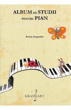 Album de studii pentru pian Vol.1 - Henri Bertini, Friedrich Burgmuller