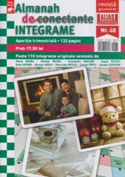 Almanah de integrame deconectante Nr. 40 - Paperback brosat - *** - Alias Publishing