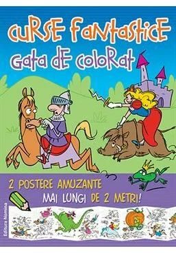 Curse fantastice 3 (albastru-mov, animale)