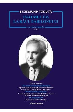 eBook Psalmul 136. La raul Babilonului, cor mixt a cappella - Sigismund Toduta