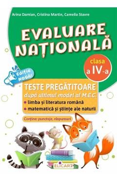 Evaluare nationala - Clasa 4 Ed.2026 - Arina Damian, Cristina Martin, Camelia Stavre