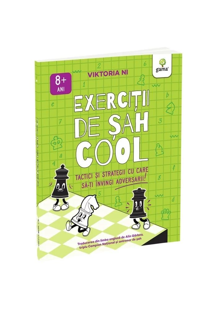 Exercitii de sah COOL. Tactici si strategii ca sa-ti invingi adversarul