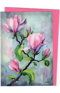 Felicitare: Magnolii