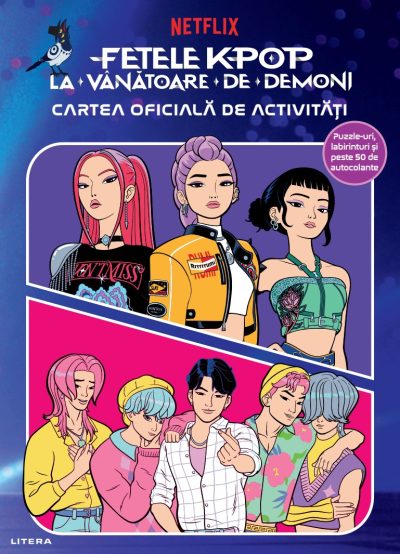 Fetele K-Pop la vanatoare de demoni. Cartea oficiala de activitati