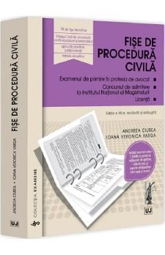 Fise de procedura civila 2025 Ed.12 - Andreea Ciurea, Ioana Veronica Varga