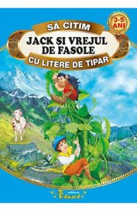 Jack si vrejul de fasole - Sa citim cu litere de tipar