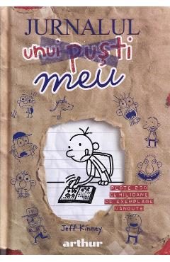 Jurnalul unui pusti. Jurnalul meu - Jeff Kinney