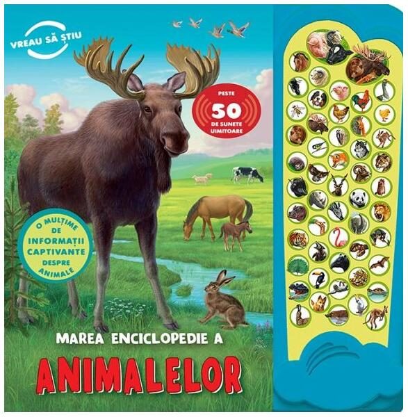 Marea enciclopedie a animalelor - Board book - Prut
