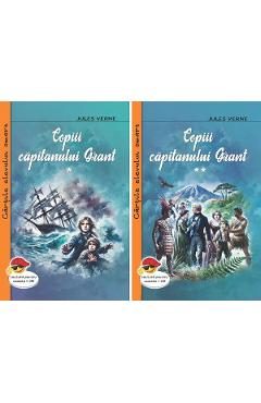 Pachet 2 volume: Copiii capitanului Grant - Jules Verne