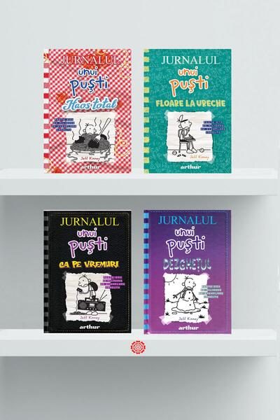 Pachet autor – Jeff Kinney - Hardcover - Jeff Kinney - Arthur