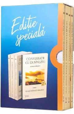 Pachet: Conversatii cu Dumnezeu. Volumele I-IV in cutie - Neale Donald Walsch