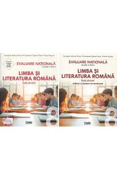 Pachet: Evaluare Nationala 2026. Limba si literatura romana + Modele si sugestii de rezolvare - Clasa 8 - Georgiana Andreea Nistor, Constantin Ciprian Nistor, Ileana Popescu