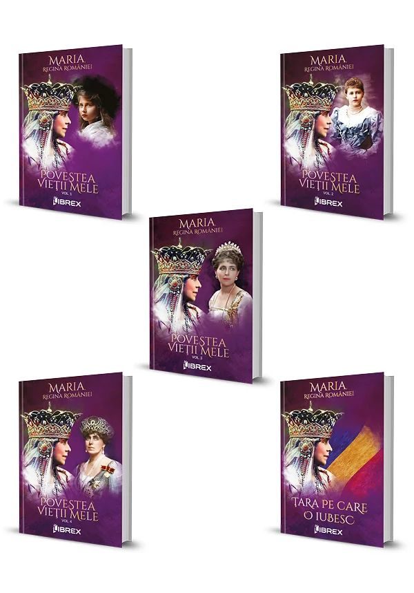 Pachet Memorii Regina Maria. Set 5 carti