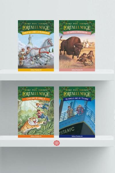 Pachet Seria Portalul magic (Vol. 16–19) - Paperback brosat - Mary Pope Osborne - Paralela 45