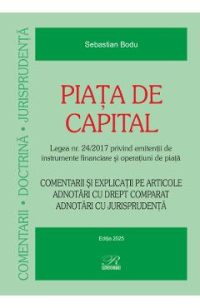 Piata de capital - Sebastian Bodu