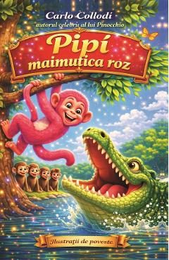 Pipi, maimutica roz - Carlo Collodi