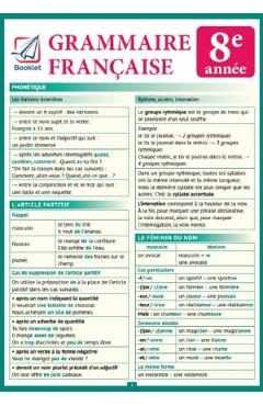 Pliant Grammaire Francaise 8e annee - Gina Belabed, Claudia Dobre, Diana Ionescu