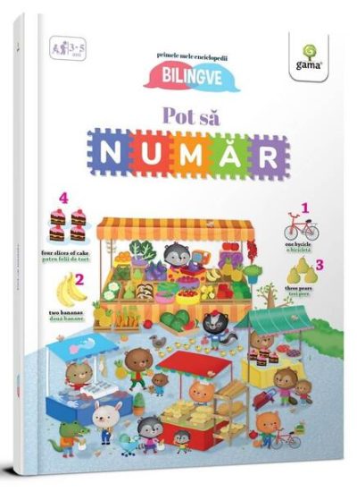 Pot să număr! Primele mele enciclopedii bilingve - Hardcover - Eleonora Barsotti - Gama