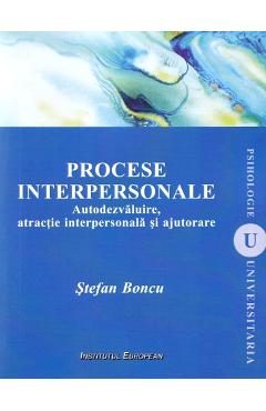 Procese interpersonale - Stefan Boncu