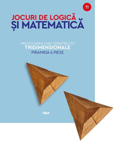 Provocarea unei constructii tridimensionale. Piramida 4 piese. Numarul 11