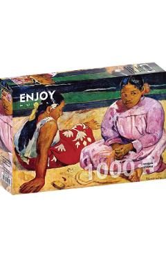 Puzzle 1000: Tahitian Women on the Beach. Paul Gauguin