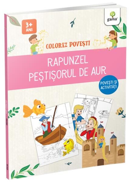 Rapunzel & Peștișorul de aur - Paperback brosat - Gama