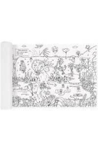 Rola hartie desene de colorat: Jungla