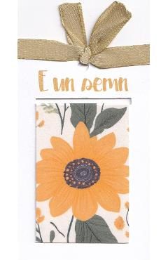 Semn de carte magnetic: Floral. Model 23