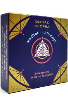 Set: Meditatii si afirmatii. Carte + cartoline - Deepak Chopra
