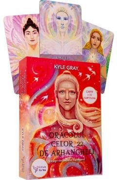 Set: Oracolul celor 22 de Arhangheli. Carte + cartoline - Kyle Gray