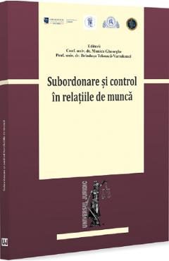 Subordonare si control in relatiile de munca - Monica Gheorghe, Brindusa Teleoaca-Vartolomei