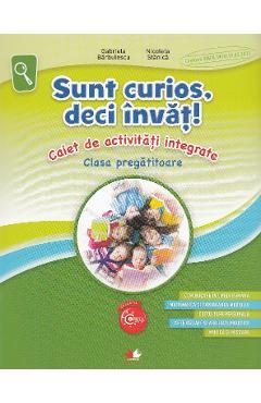Sunt curios, deci invat! Caiet - Clasa pregatitoare - Gabriela Barbulescu, Nicoleta Stanica