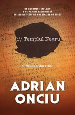 Templul negru - Adrian Onciu
