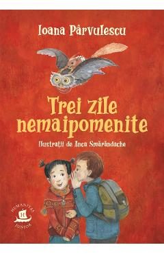 Trei zile nemaipomenite - Ioana Parvulescu